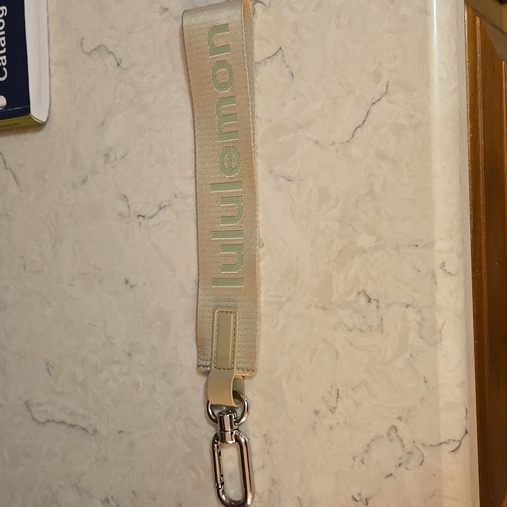 Lululemon Never Lost Keychain